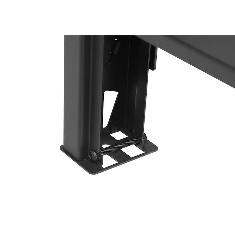 Bolted Steel Heavy Duty 4-Tier Utility Shelving Unit (77-In W X 24-In D X 72-In H), Black, (1500-Lb Capacity per Shelf)