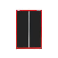 48-In W X 74-In H X 18-In D Freestanding Steel Garage Cabinet in Red