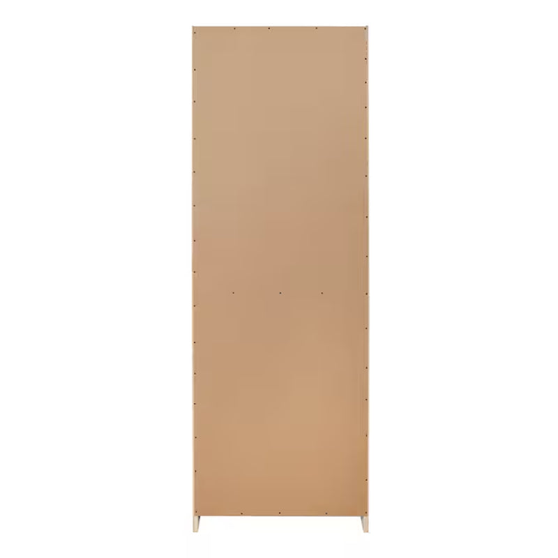 23.75-In W X 70.375-In H Wood Composite White Wall-Mount Utility Storage Cabinet