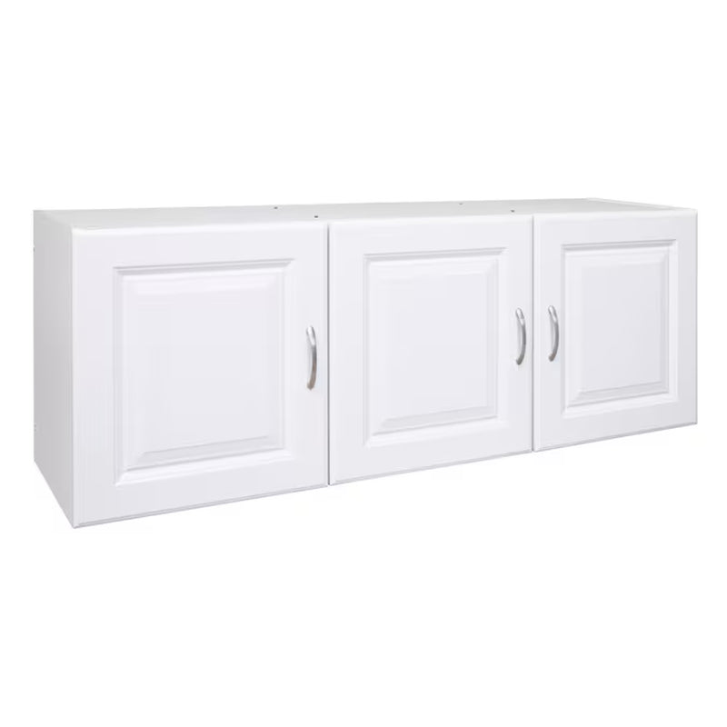 23.75-In W X 32-In H Wood Composite White Wall-Mount Utility Storage Cabinet