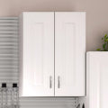23.75-In W X 32-In H Wood Composite White Wall-Mount Utility Storage Cabinet