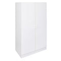 38.5-In W X 70.375-In H Wood Composite White Wall-Mount Utility Storage Cabinet