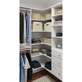 2-Ft to 2.55-Ft W X 7-Ft H White Solid Shelving Wood Closet System
