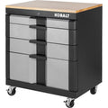 28-In W X 32.8-In H X 18.5-In D Freestanding Steel Garage Cabinet in Silver